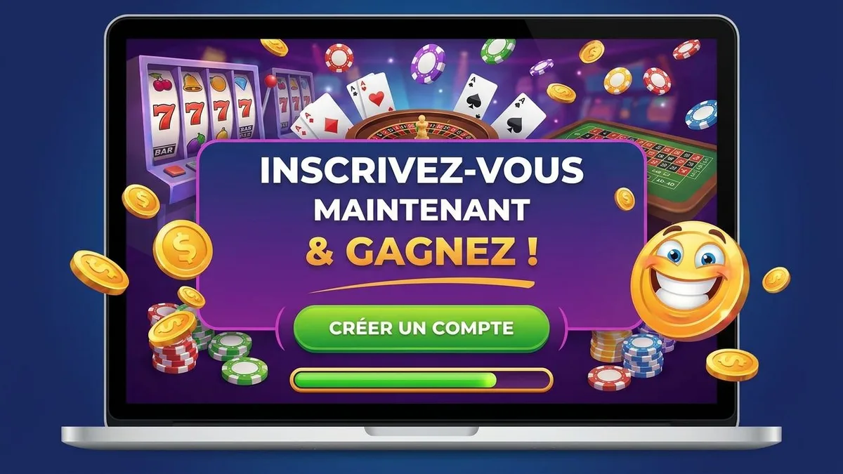 Inscription avec bonus
